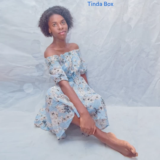 Robe d’été fleu sur MboteShop
