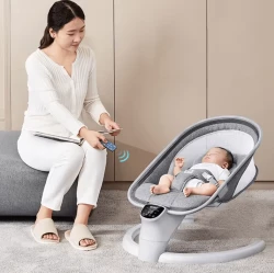 Berceuse intelligente + moustiquaire spatiale et des sons pour calmer le bébé sur MboteShop