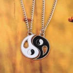 Colier Yin-Yang (2 en 1) sur Mbote Shop