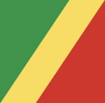 Drapeau du Congo Brazzaville - Congolese Flag sur Mbote Shop