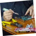 Fer à Souder Électronique – Kit de Soudage Rapide et Ergonomique pour Électronique, Réparations de Circuits Imprimés et Bricolage - Vue 3