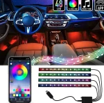 Jeu de lumières ambiant pour éclairage du plancher de voiture ! sur Mbote Shop