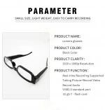 Lunettes Caméra cachée pour faire les vidéos et prendre des photos sur Mbote Shop