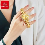 Montre OLEVS Queen, Doré résistante à l'eau sur Mbote Shop
