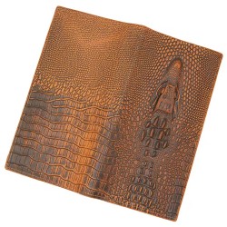 Portefeuille Crocodile en Cuir – Élégance Italienne & Durabilité sur Mbote Shop