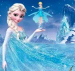 Poupée volante avec capteur, petite fée, Reine des neiges, princesse Elsa, un cadeau préféré des enfants. sur Mbote Shop