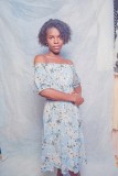 Robe d’été fleurie - Frip premier choix sur Mbote Shop