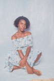 Robe d’été fleurie - Frip premier choix sur Mbote Shop