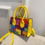 Sac à main bandoulière COULEURS du PRINTEMPS, simple et décontracté sur MboteShop