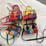 Sac à main bandoulière COULEURS du PRINTEMPS, simple et décontracté sur Mbote Shop