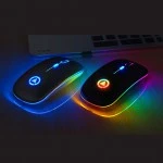 Souris Sans Fil Réchargeable et Luminescent sur Mbote Shop