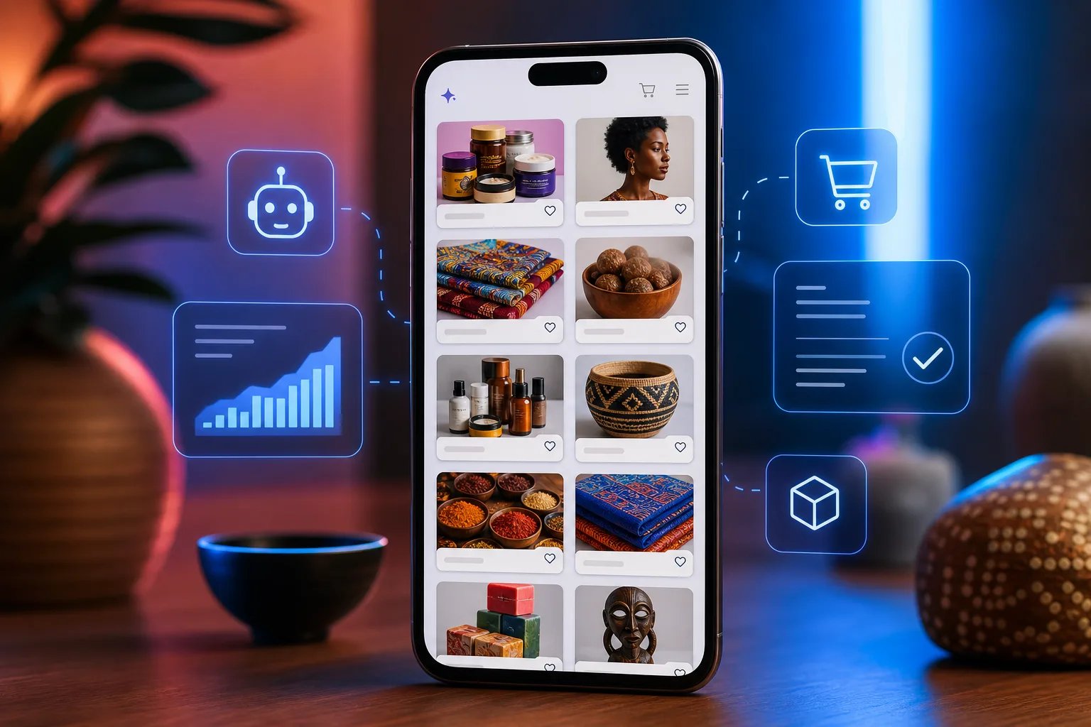 Boutique en ligne générée automatiquement